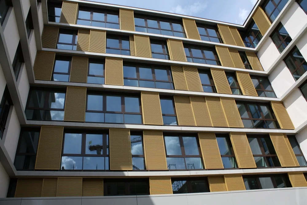 Innenhof eines Bürogebäudes aus einem Beratungsprojekt